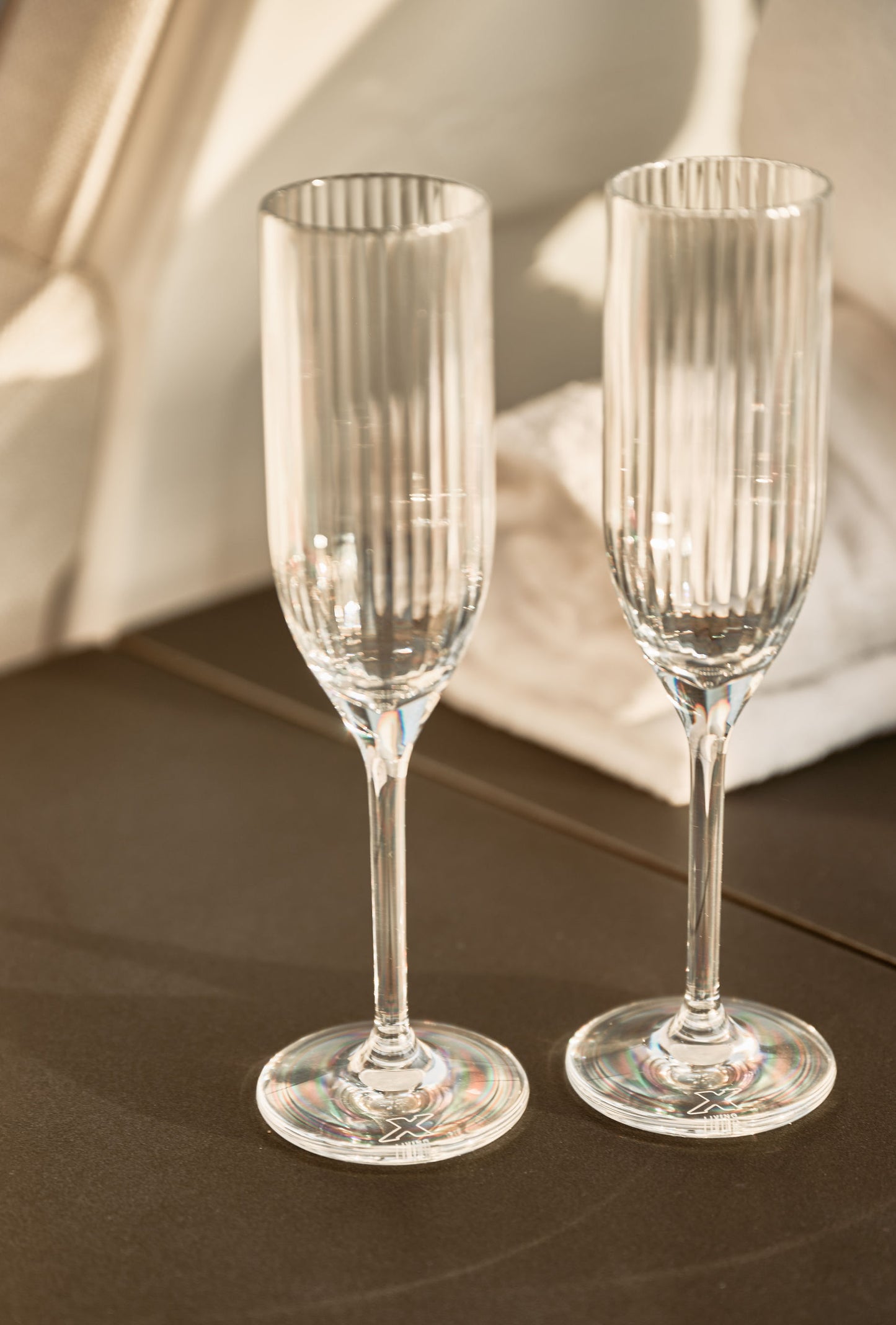 Champagne glass - Stripe