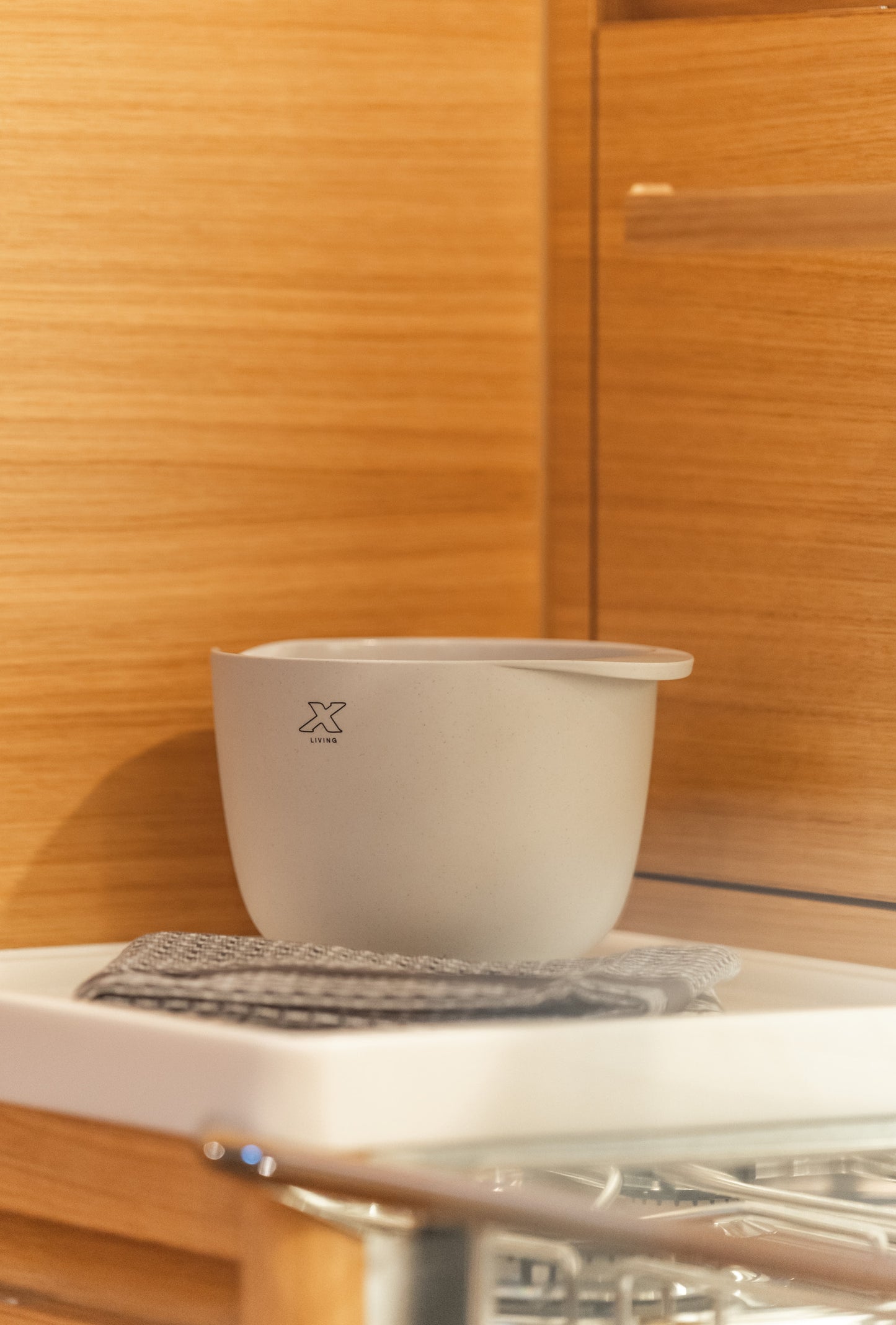 Margrethe bowl - Pebble white (1,5 L.)