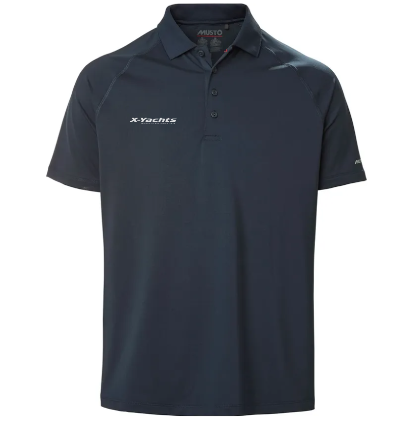Musto Evo Sunblock Polo, Navy, Men