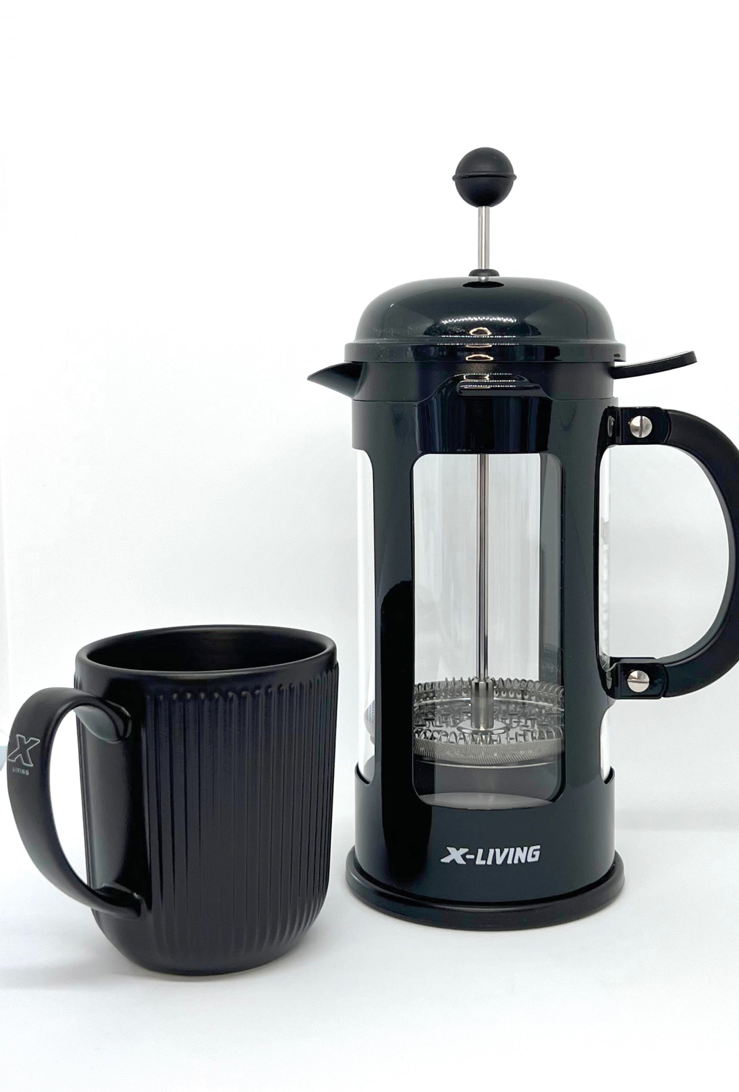 Porcelain mug - Black (2pcs.)