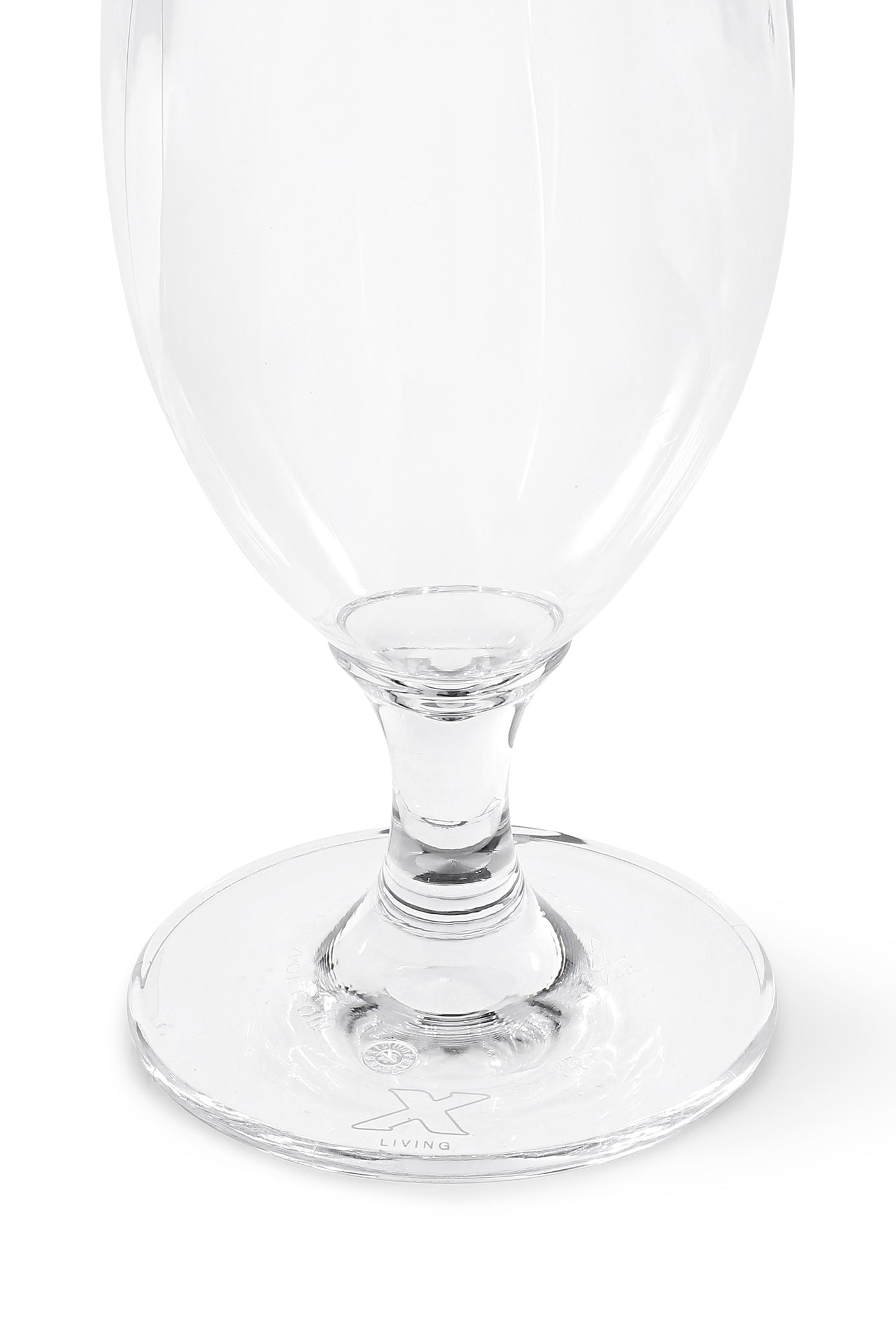 Beer glass on foot