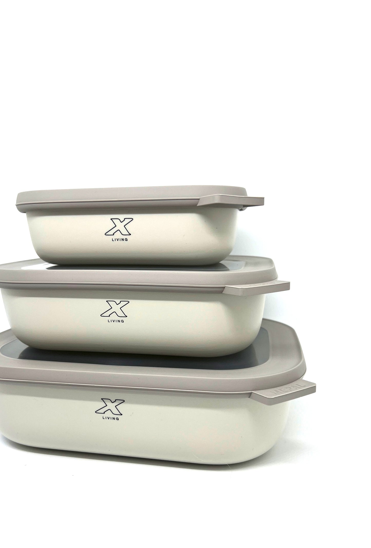 Storage bowls - Nordic White (3pcs.)