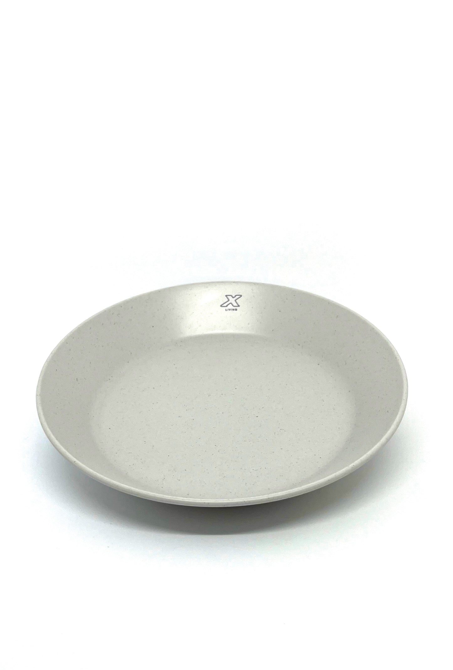 Deep plate - Pebble white (220 mm.)