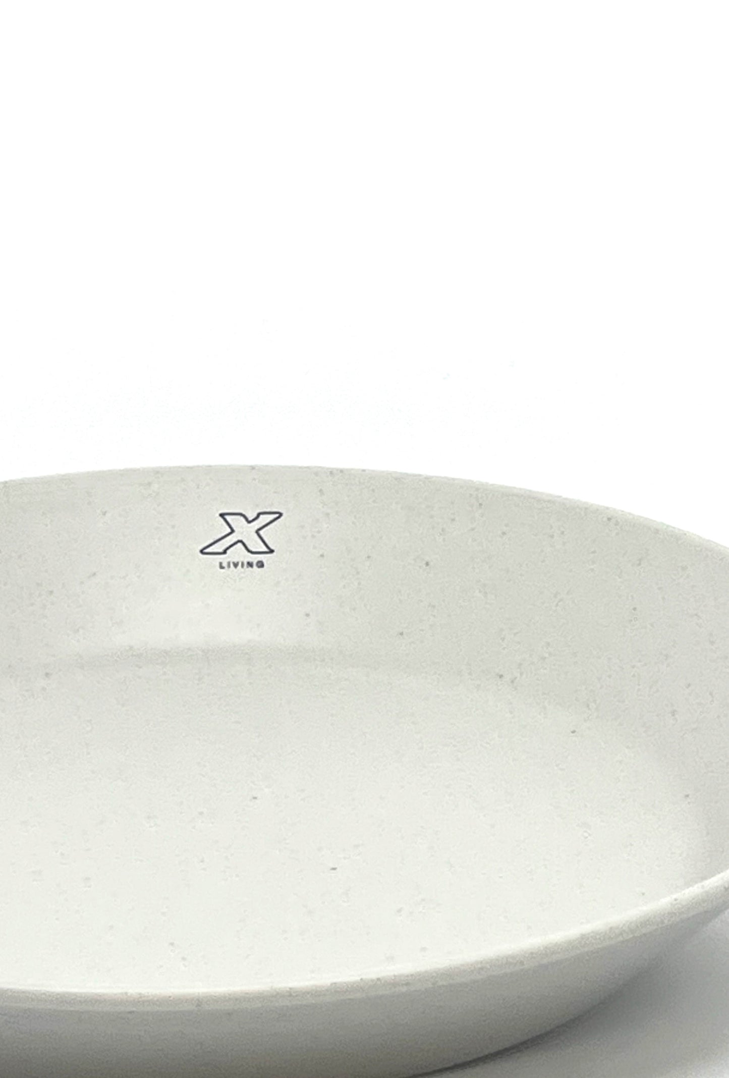 Deep plate - Pebble white (220 mm.)