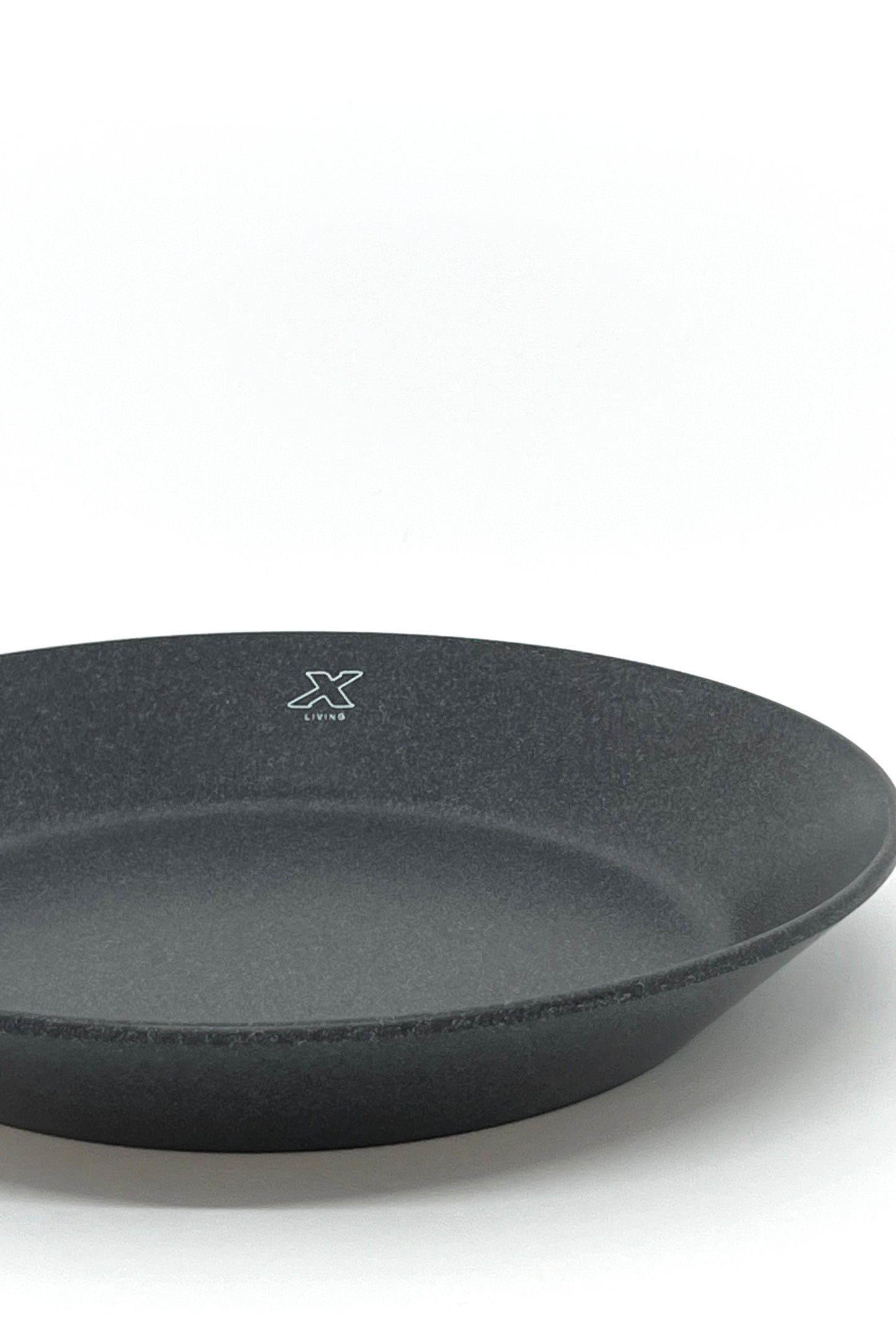 Deep plate - Pebble white (220 mm.)
