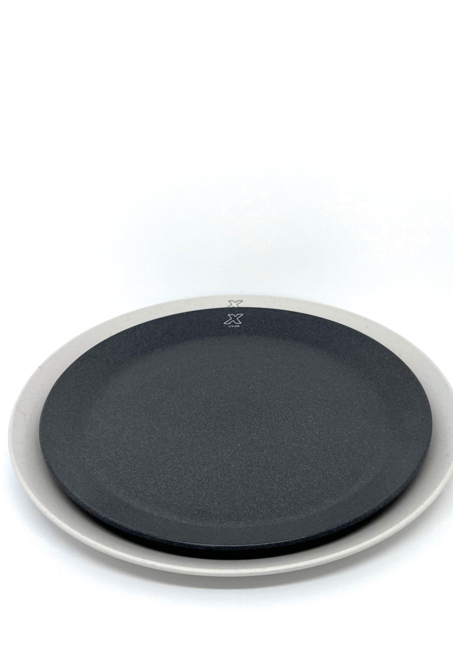 Dinner plate - Pebble white (280 mm.)