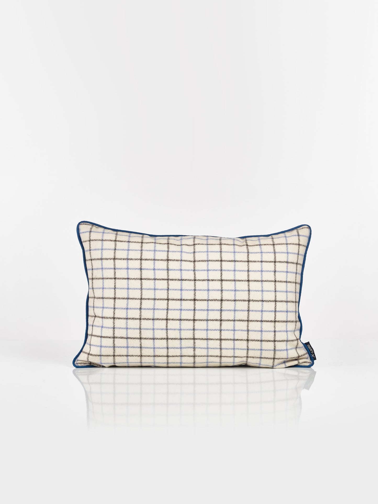 COPENHAGEN Decorative brushed cotton and wool cushion (40x60)