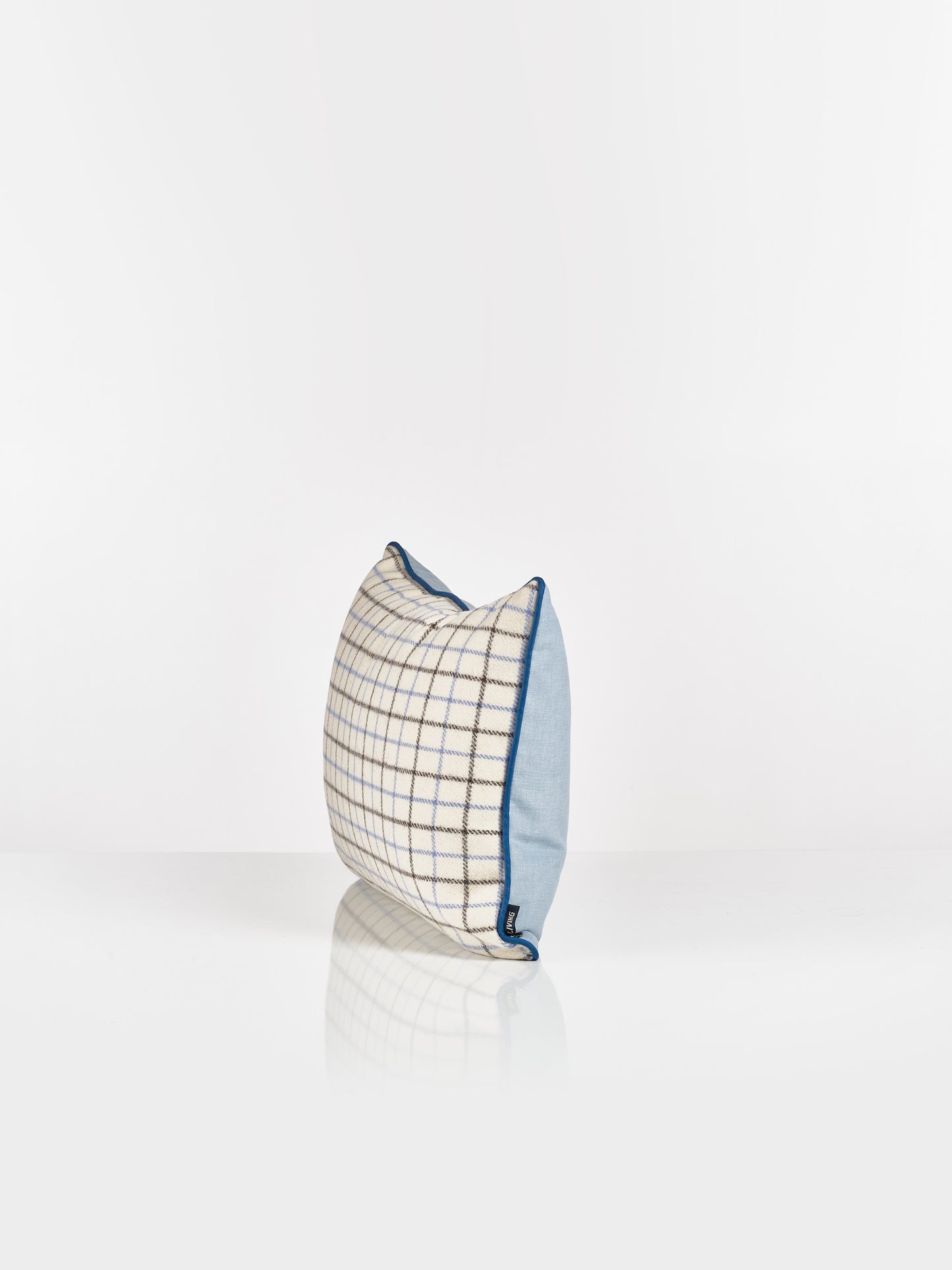 COPENHAGEN Decorative brushed cotton and wool cushion (40x60)