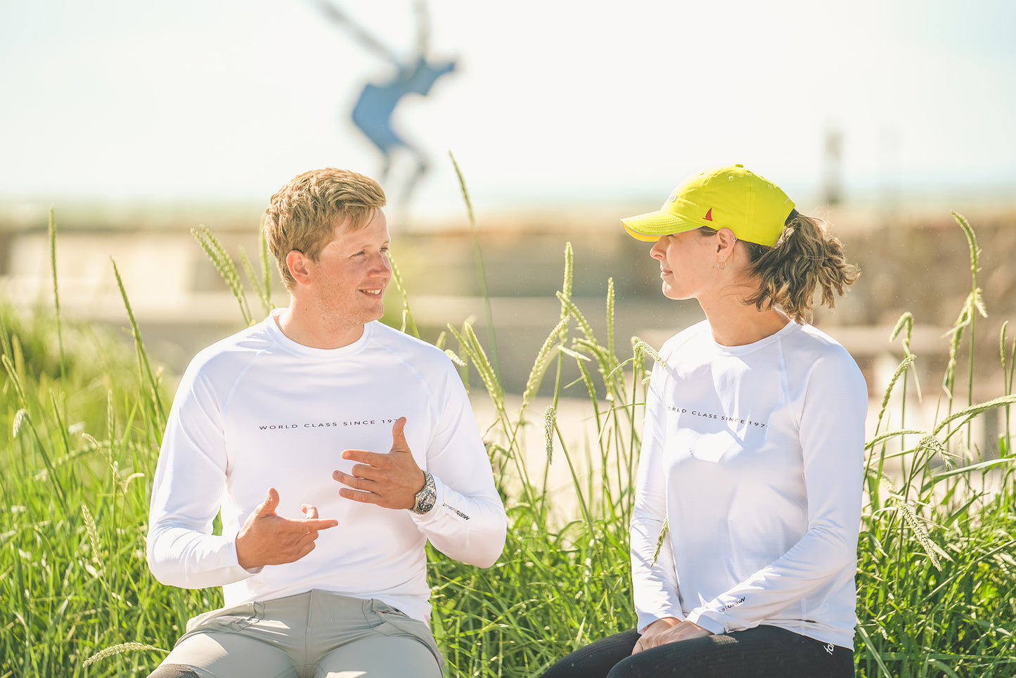 Musto Long sleeve T-shirt, White, Unisex