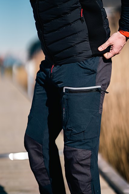 Musto Trousers, Navy, Men