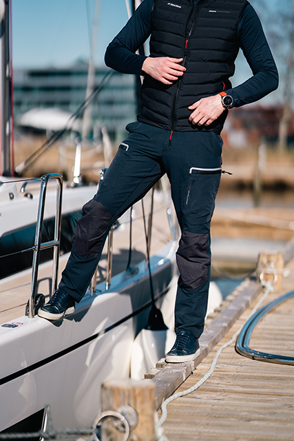 Musto Trousers, Navy, Men