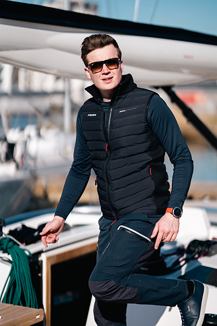 Musto Vest, Black, MEN