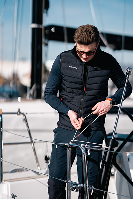 Musto Vest, Black, MEN