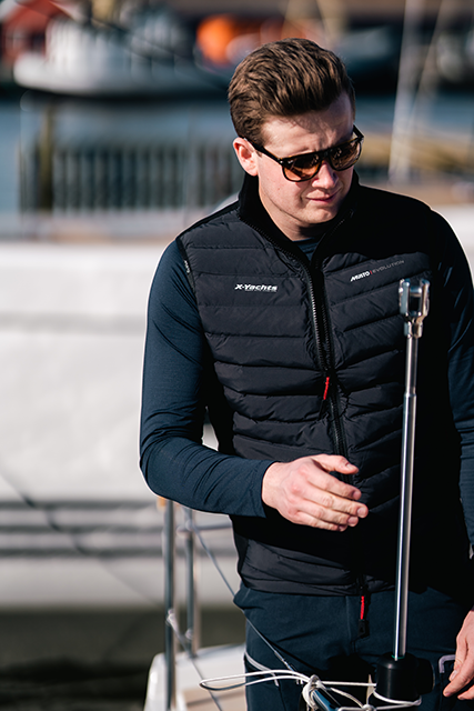 Musto Vest, Black, MEN