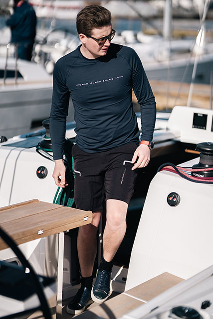 Musto Long sleeve T-shirt, Blue, Unisex – X-Yachts A/S