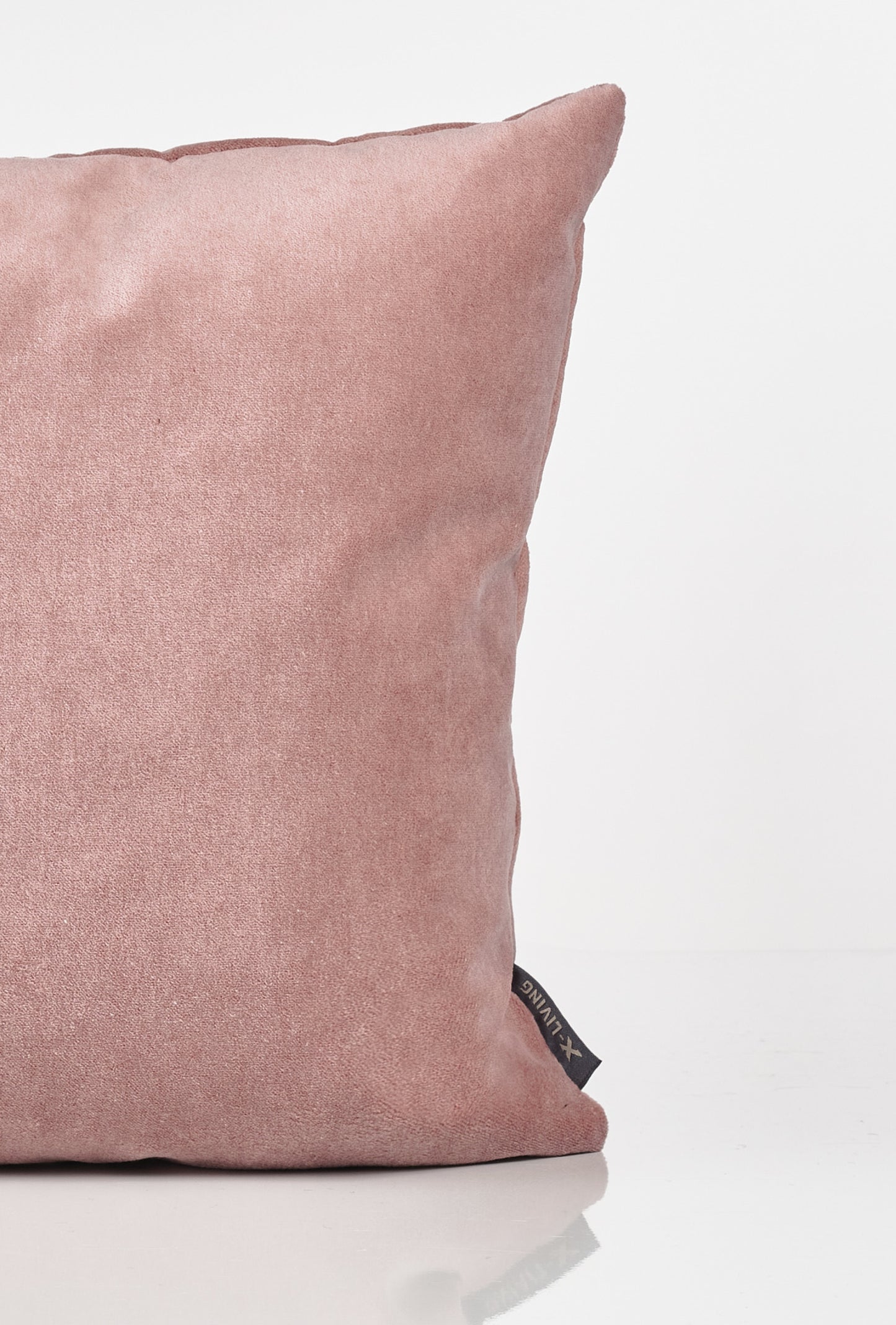 HAARLEM Decorative velvet cushion - Rose (42x42)