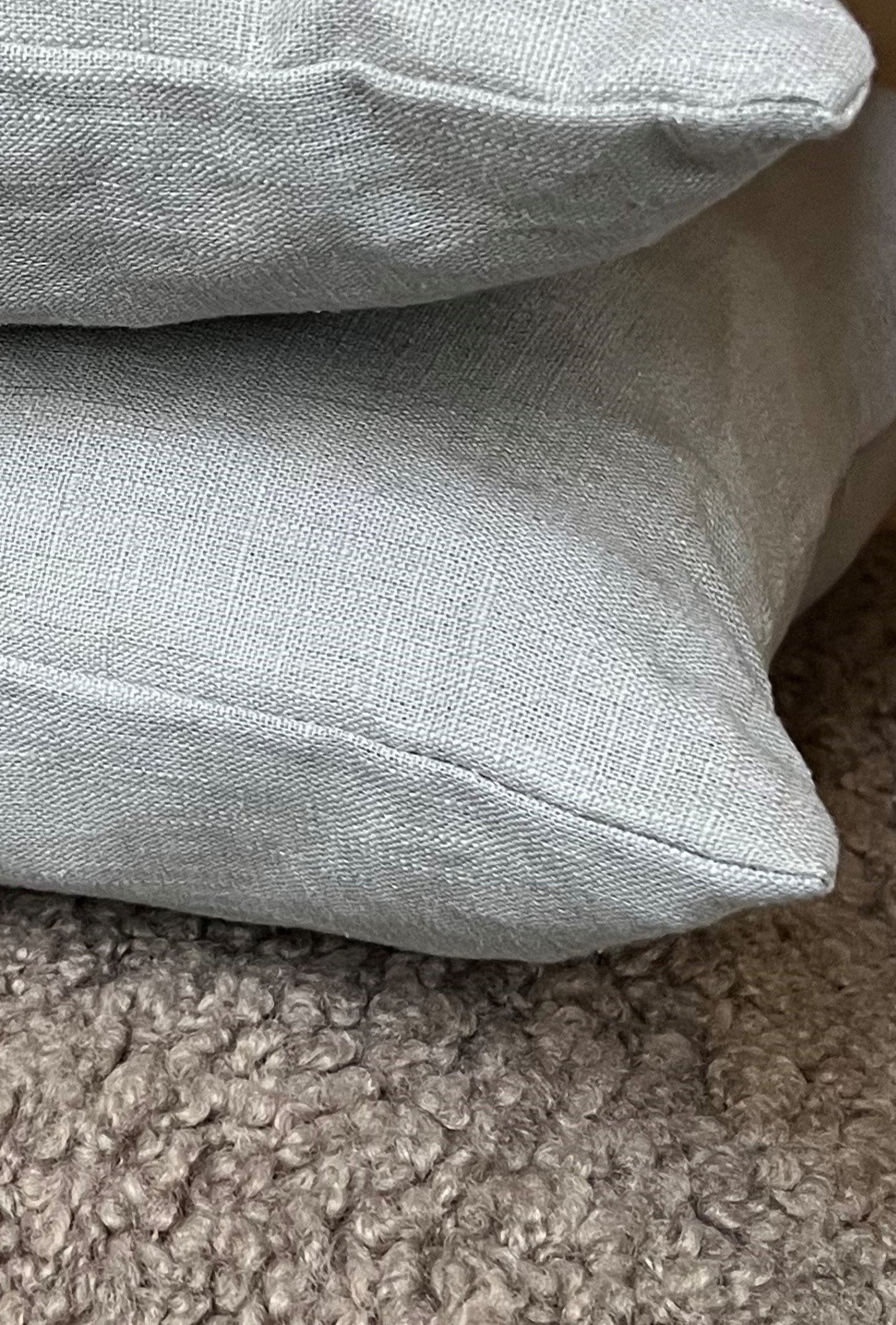 JOY Decorative cushion with fake fur and brushed cotton - Warm Brown (50x50)