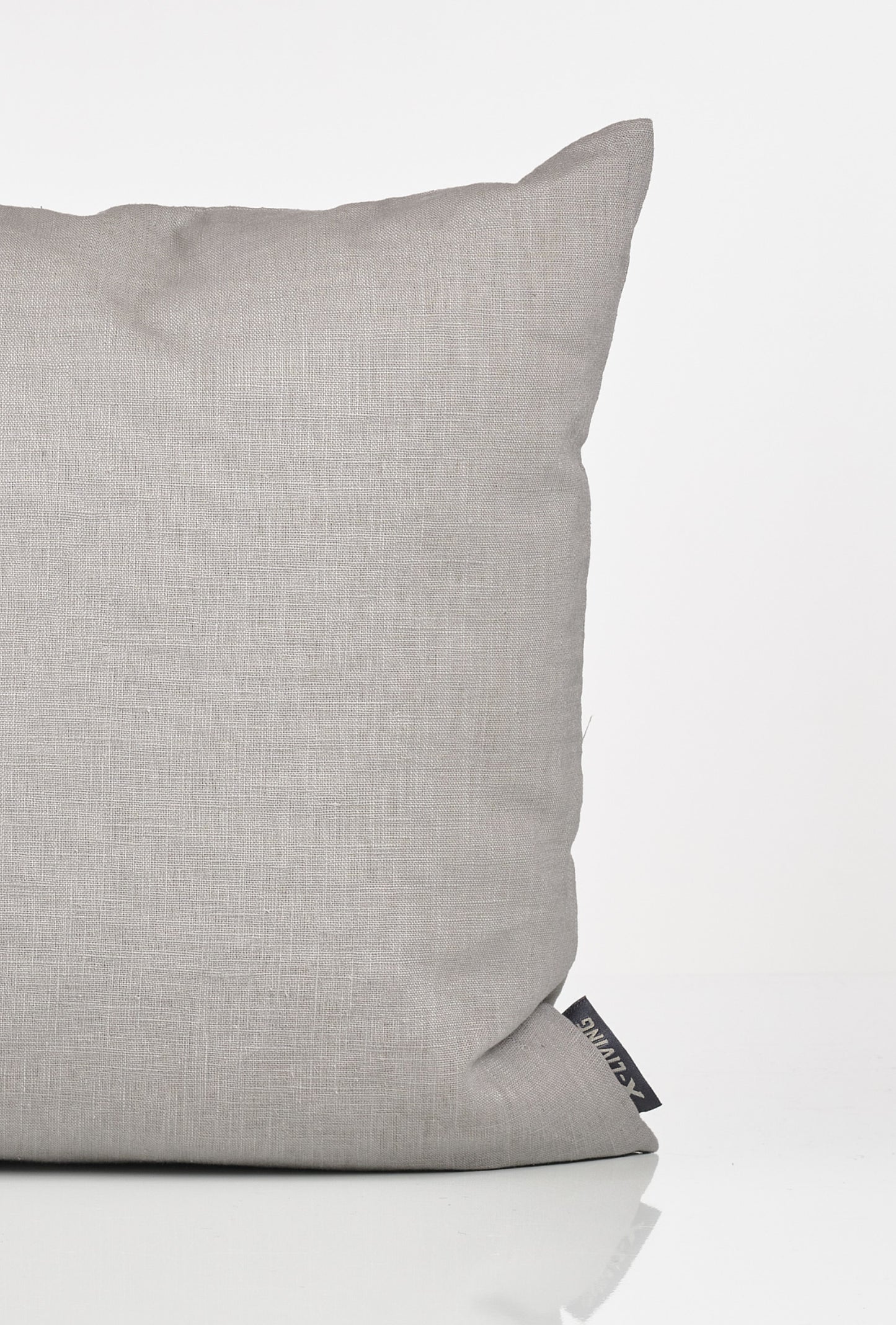 MARIE Decorative linen cushion - Sand (42x42)