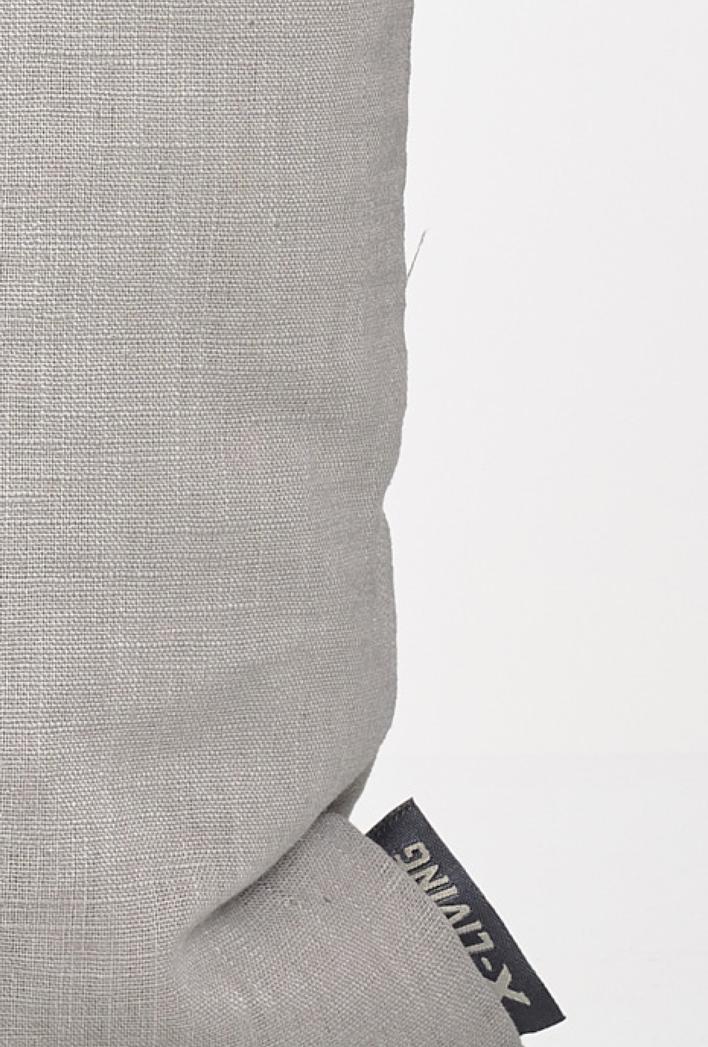 MARIE Decorative linen cushion - Sand (42x42)
