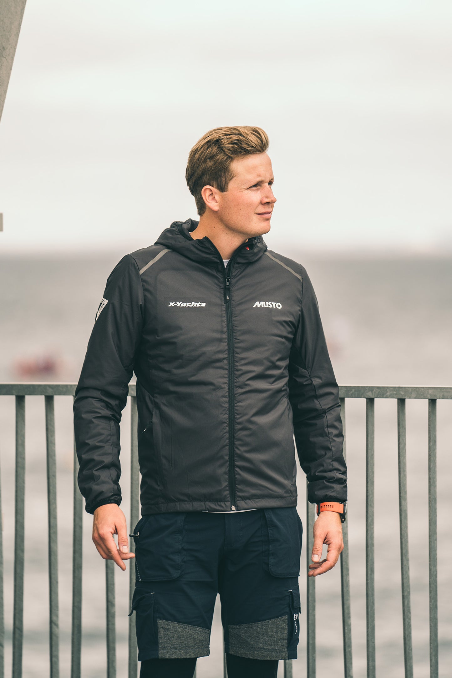 Musto Jacket, Stretch Midlayer LPX Primaloft, Black