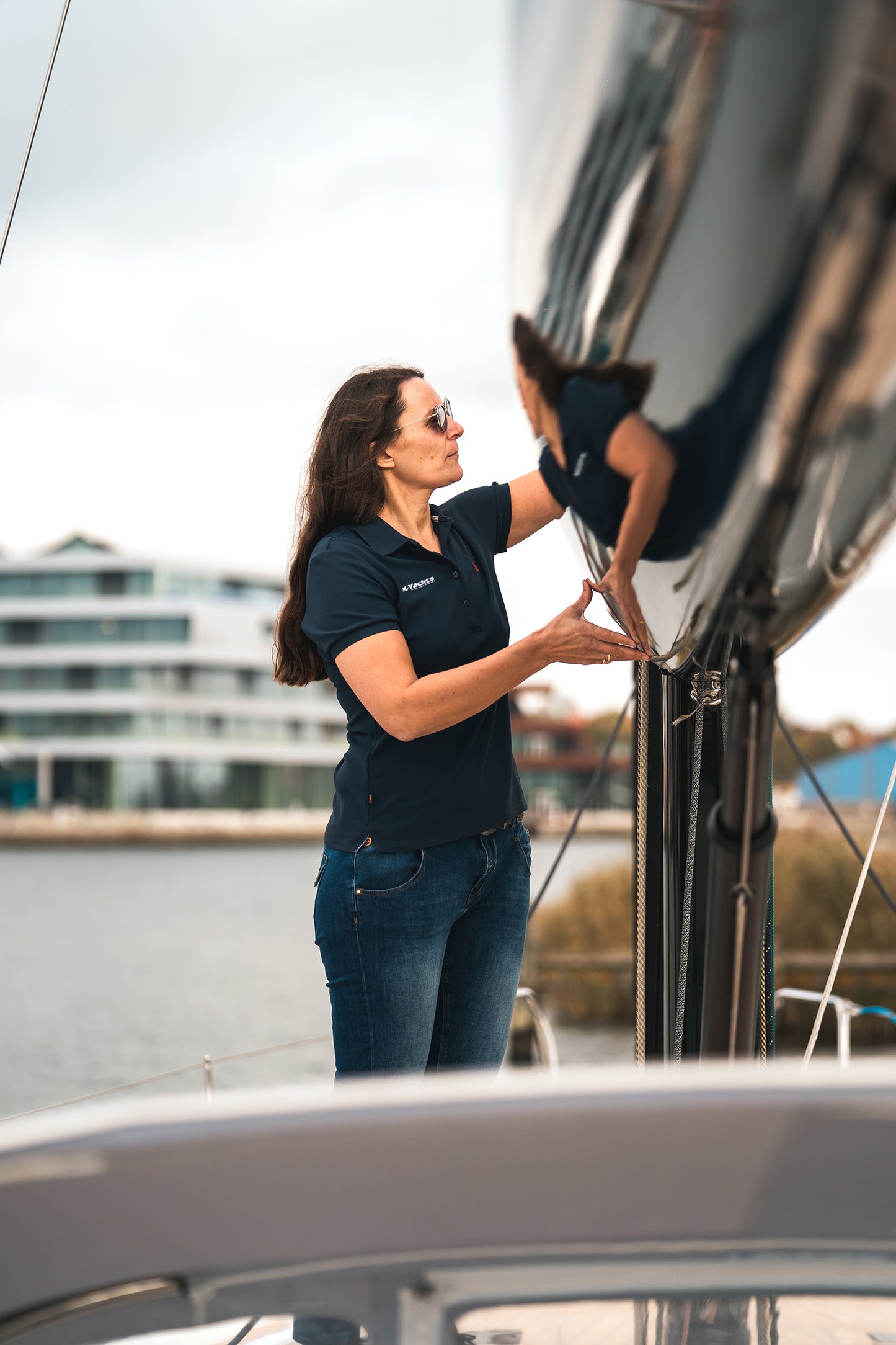 Musto Polo, Navy, Women