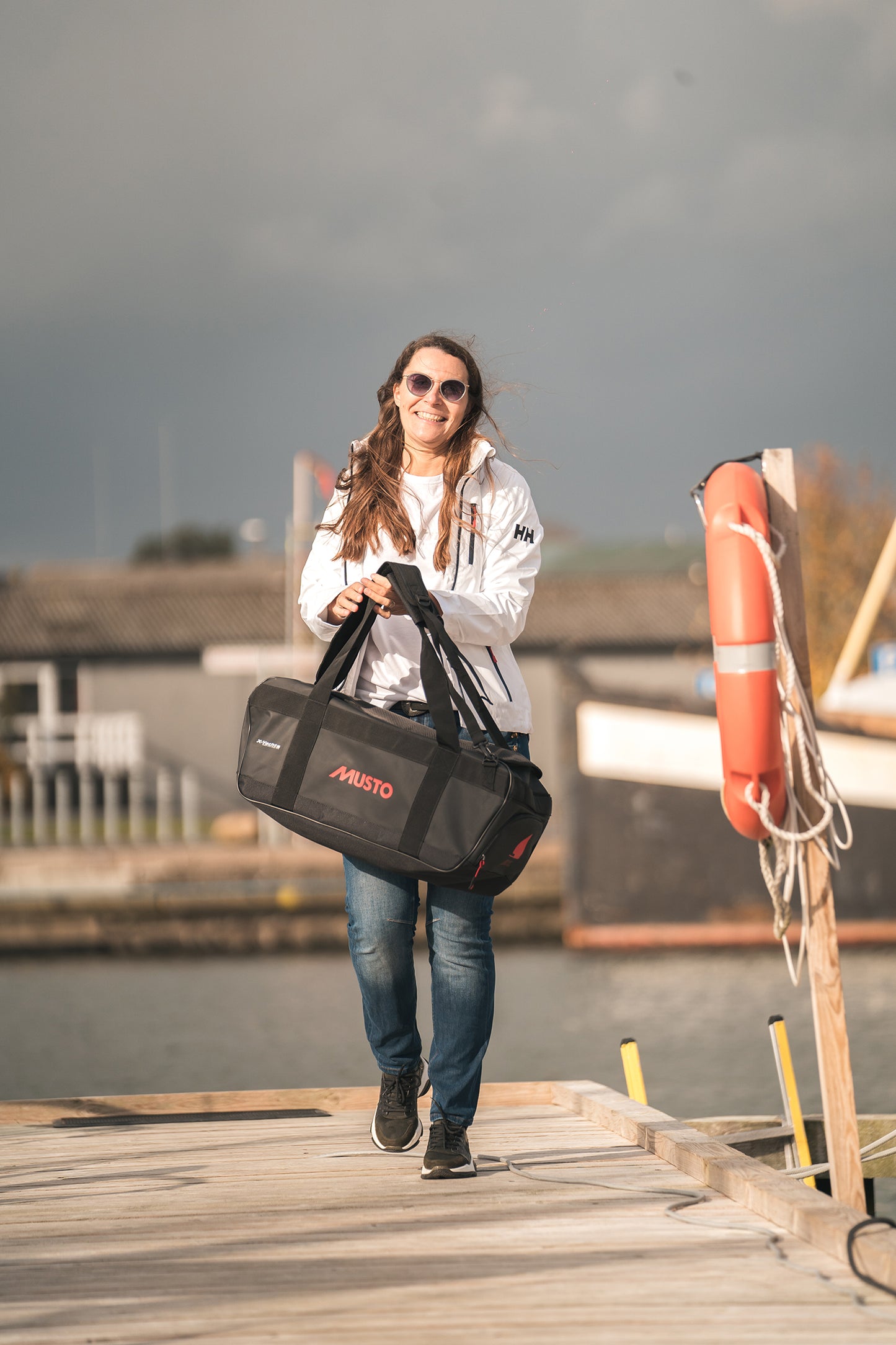 90 L Musto Duffel bag, Black