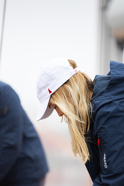 Fast Dry Musto Cap, White with X-Yachts logo