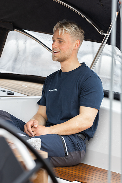 Musto men's T-Shirt, Navy