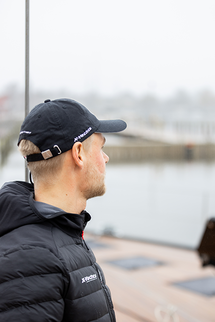 Fast Dry Musto Cap, Black with X-Yachts logo