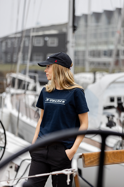Fast Dry Musto Cap, Black with X-Yachts logo
