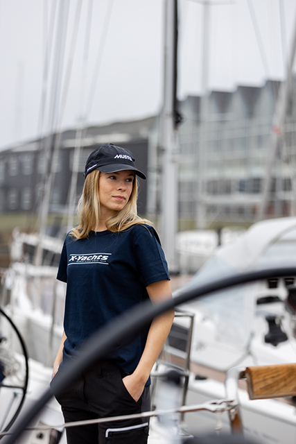 Fast Dry Musto Cap, Black with X-Yachts logo