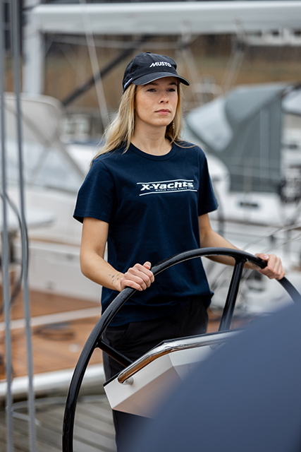 Musto women's t-shirt, Navy