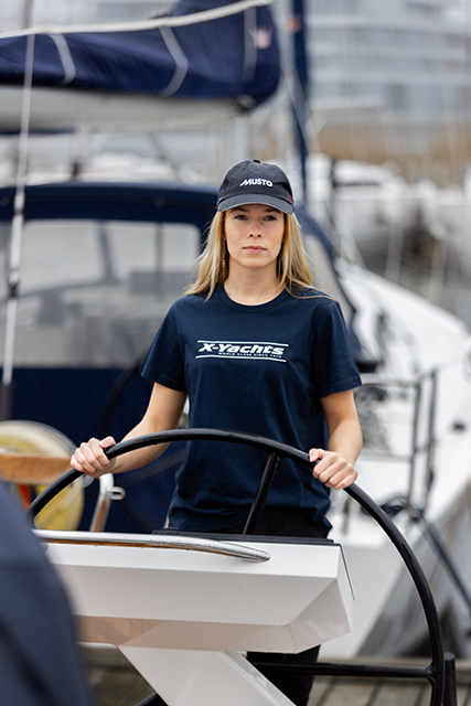 Musto women's t-shirt, Navy