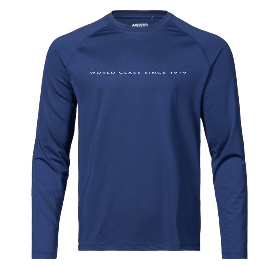 Musto Longsleeve, Dark Cobalt Blue, Unisex