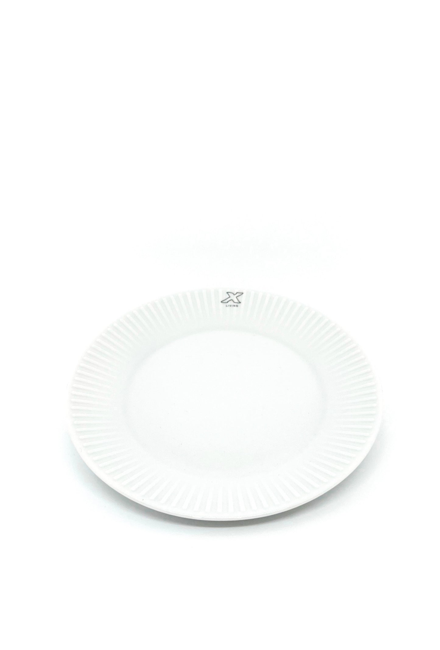 Porcelain dessert plate - White (4pcs.)