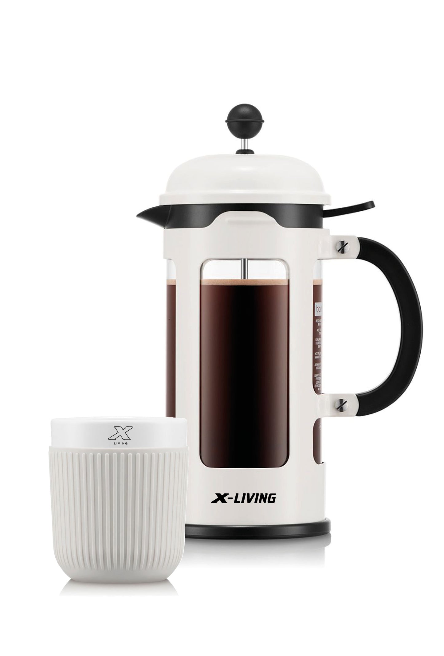CHAMBORD French Press coffee maker - White (8 cup)