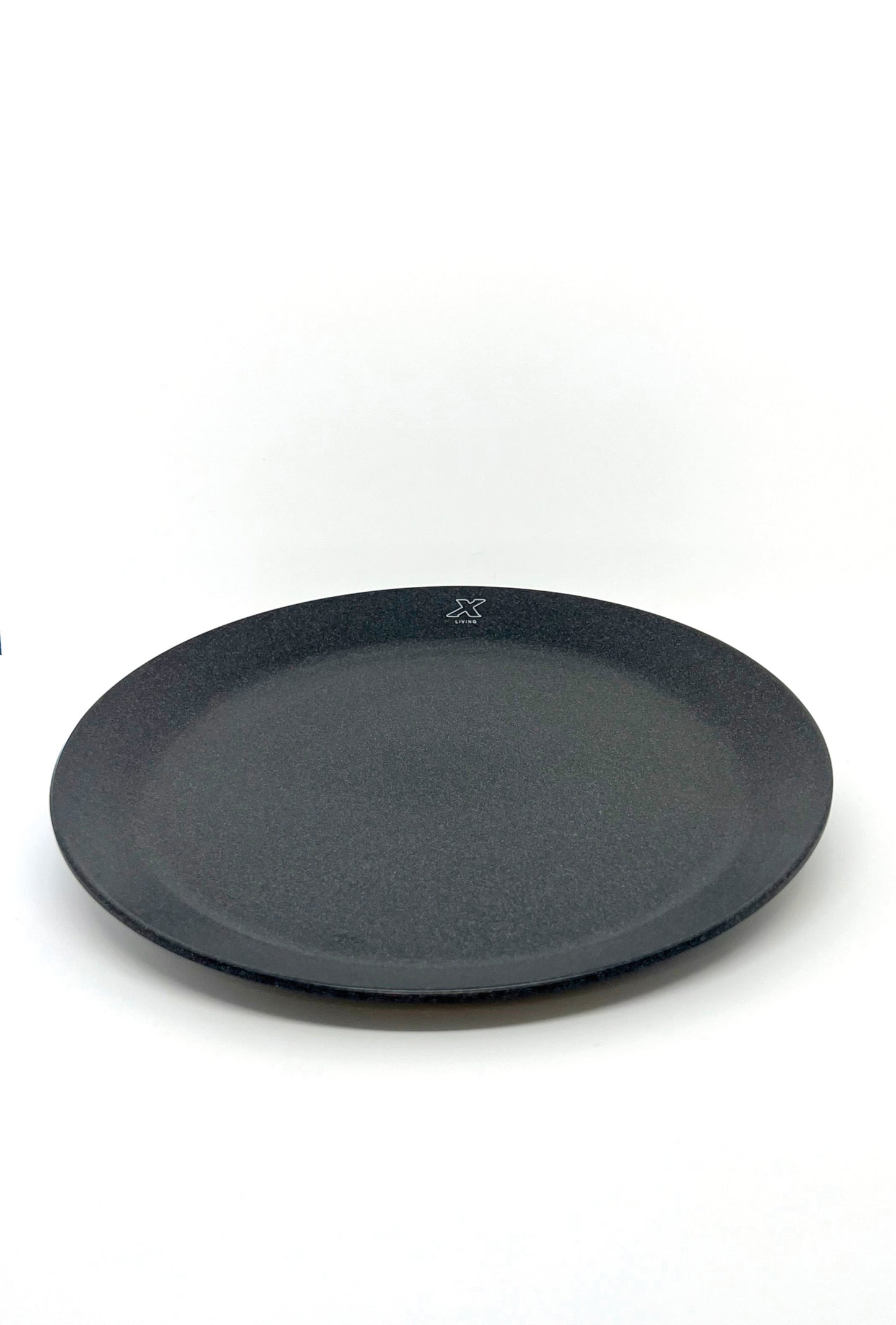 Dinner plate - Pebble black (280 mm.)