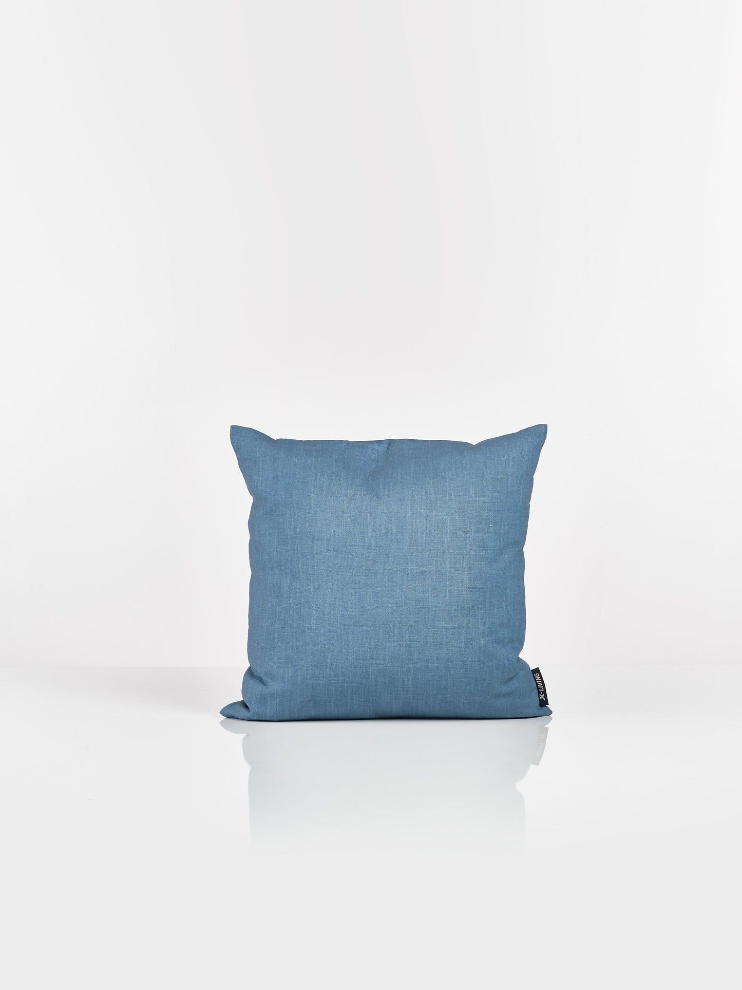 MARIE Decorative linen cushion - Petroleum Blue (42x42)