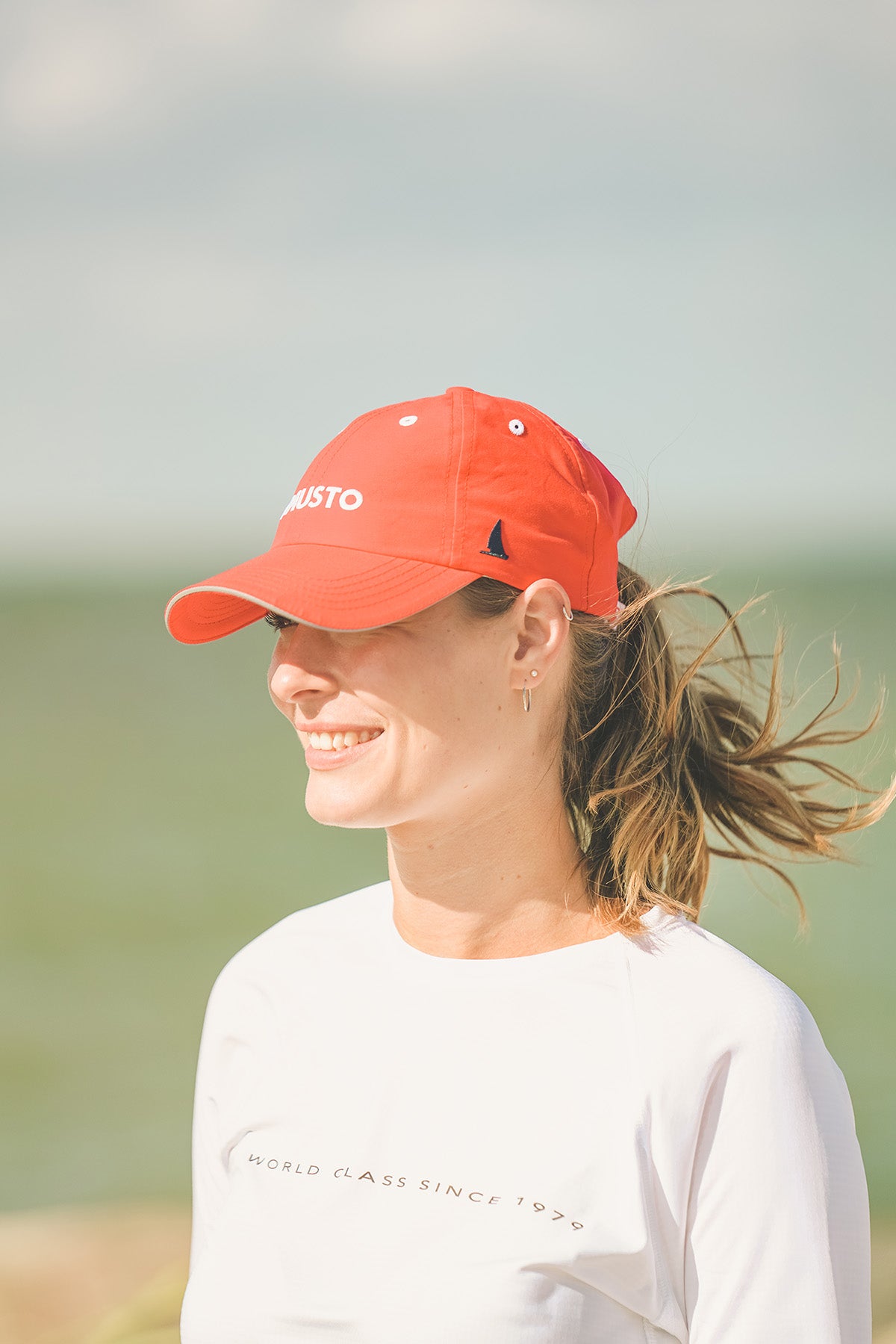Fast Dry Musto Cap, Red with X-Yachts logo