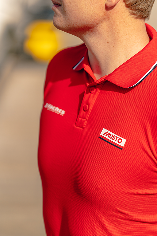 Musto Polo Shirt, Men's Corsica 2.0, Red