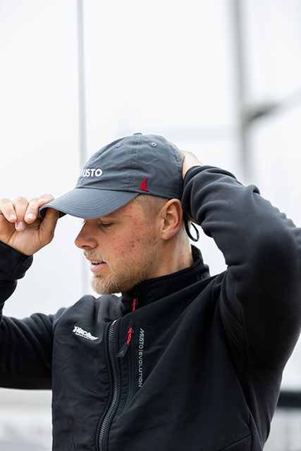 Fast Dry Musto Cap, Charcoal with X-Yachts logo